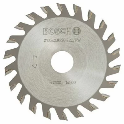 BOSCH Disque 105 mm  pour lamelleuse 22 dents