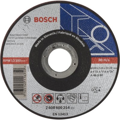 BOSCH Disque &agrave; tron&ccedil;onner &agrave; moyeu plat  2608600214