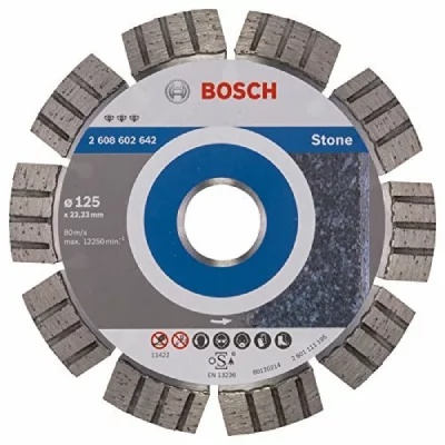 BOSCH Disque &agrave; tron&ccedil;onner  best for stone 125mm 2608602642