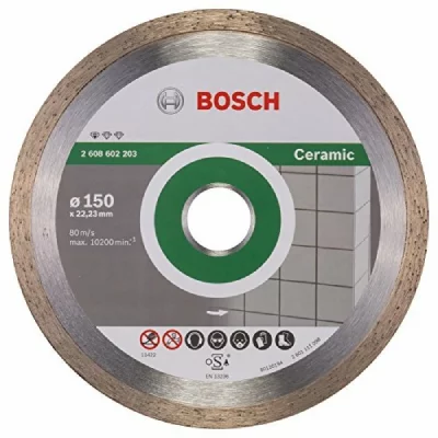 BOSCH Disque &agrave; tron&ccedil;onner  standard for ceramic 150mm 2608602203