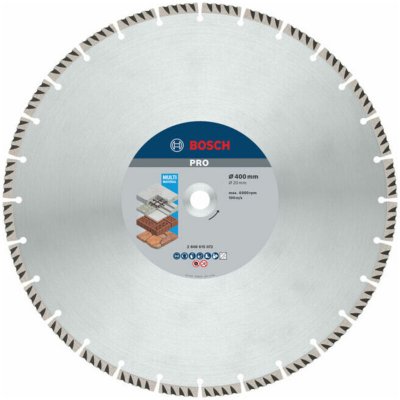 BOSCH Disque &agrave; tron&ccedil;onner diamant standard pour universal 2608615072