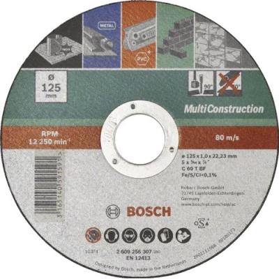 BOSCH Disque &agrave; tron&ccedil;onner droit, Multi Construction  2609256307 Q067711