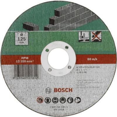 BOSCH Disque &agrave; tron&ccedil;onner pierre, 125 x2,5 plat