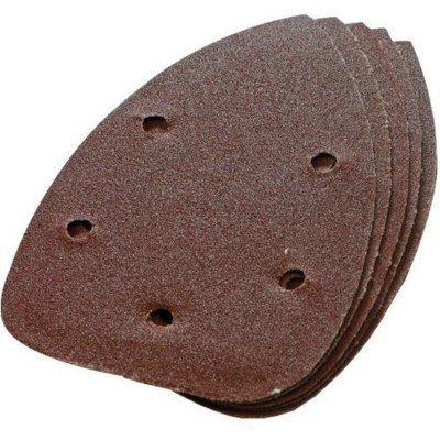 SILVERLINE Disque abrasif triangulaire 10p Grain 120