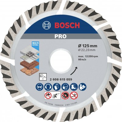 BOSCH Disque D Pro pour multimati&egrave;re  PROFESSIONAL, Diam.125 mm,