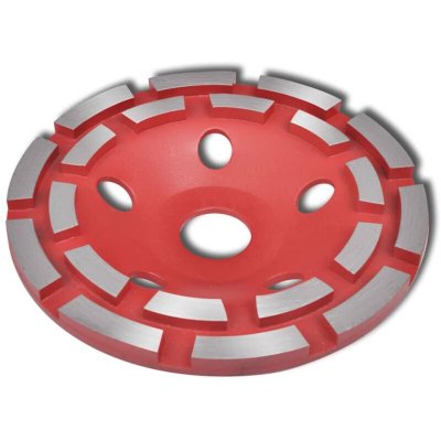 VIDAXL Disque de broyage diamant&eacute; &agrave; double ligne 125 ou 180 mm Vida XL