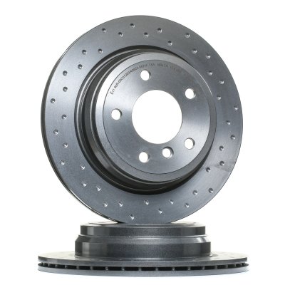 BREMBO Disque de frein arriere  09.B338.2X (Jeu de 2)
