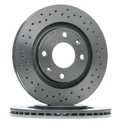 BREMBO Disque de frein avant  09.4987.2X (Jeu de 2)