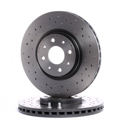 BREMBO Disque de frein avant  09.5180.3X (Jeu de 2)
