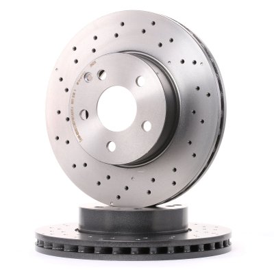 BREMBO Disque de frein  09.A613.51, 1 pi&egrave;ce
