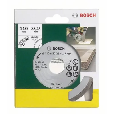 BOSCH Disque diamant carrelage &Oslash;110 mm  ts 2607019471 C90843