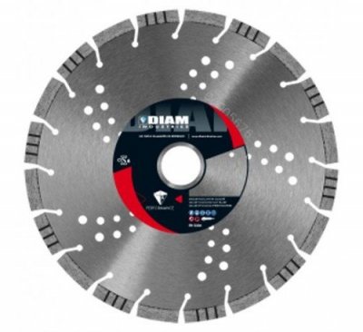 DIAM INDUSTRIES Disque diamant DIAM INDUSTRIE FX - B&eacute;ton - universel mat&eacute;riaux - 230x22,23 - FX125/22
