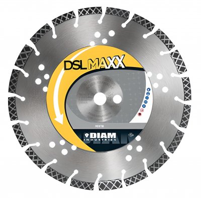 DIAM INDUSTRIES Disque diamant  &Oslash;230mm / 22.23 mm - DSLMAXX230/22
