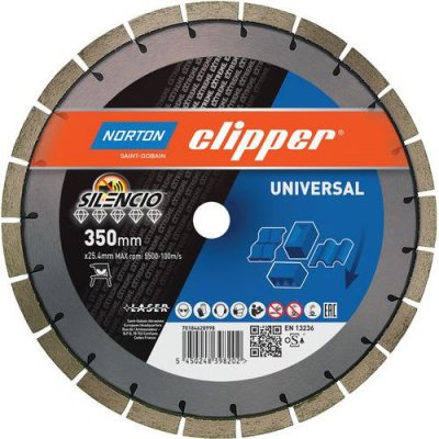 CLIPPER Disque Diamant Extreme Universal Silencio &Oslash;350x25.4mm
