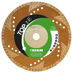 DIAM INDUSTRIES Disque diamant &Oslash;125x22,3mm Granit/pierre naturelle -  - TS80125