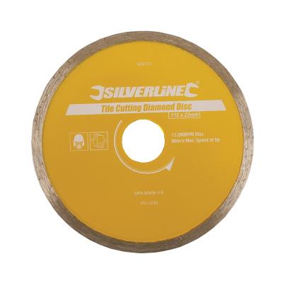 SILVERLINE Disque diamant pour carreaux 
