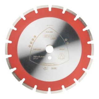 KLINGSPOR Disque diamant SUPRA DT 602 B D. 350 x 3,2 x Ht. 9 x 25,4 mm - B&eacute;ton arm&eacute; / B&eacute;ton - 325088