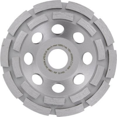 SCID Disque diamant&eacute; &agrave; polir double couronne &deg; 125 mm pon&ccedil;age surfa&ccedil;age 
