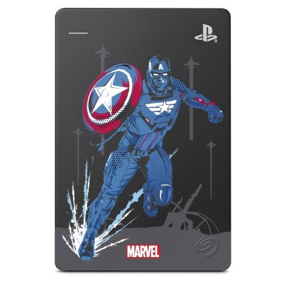 SEAGATE Disque dur 2to  S&eacute;rie Sp&eacute;ciale Captain America Avengers
