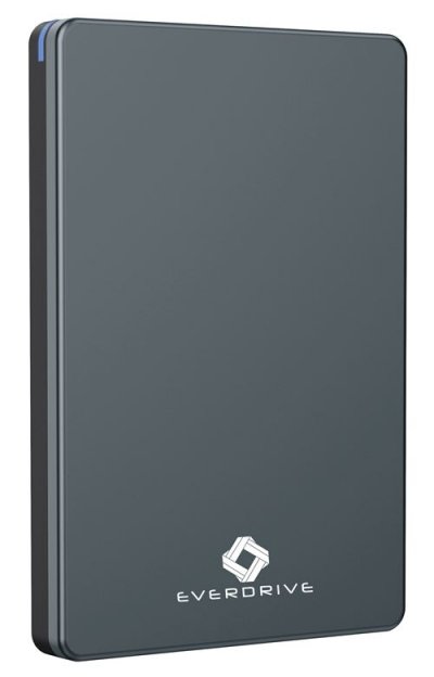 EVERDRIVE Disque dur externe  500 Go 2,5 Portable Anthracite - Neuf