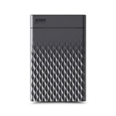 URBAN FACTORY Disque Dur Externe  1 To 2,5 Usb Type-c Noir Usb 3.2