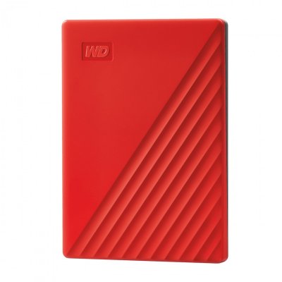 WESTERN DIGITAL Disque Dur Externe  My Passport 2 To Rouge 