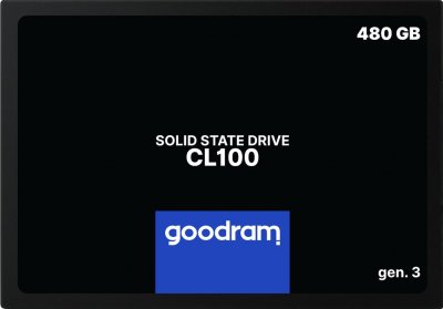 GOODRAM Disque dur  SSDPR-CL100 SSD SATA III 520 MB/s 480 GB