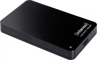 INTENSO Disque Dur HDD Externe  Memory Play 6021480 2To 2.5 75Mo/s USB 3.0 Noir 