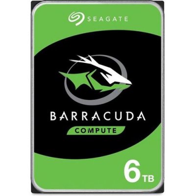 SEAGATE Disque dur interne  6To BarraCuda 3.5'' SATA 5400rpm 25 