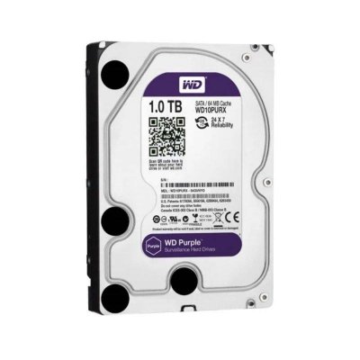 WESTERN DIGITAL Disque dur interne  Purple 1 To SATA WD10PURX pour DVR