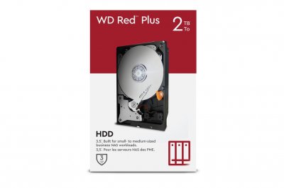 WD Disque dur interne Western Digital  Red Plus Desktop 2 To - Neuf