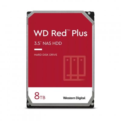 WESTERN DIGITAL Disque dur interne  WD Red Plus Desktop 8 To - Neuf