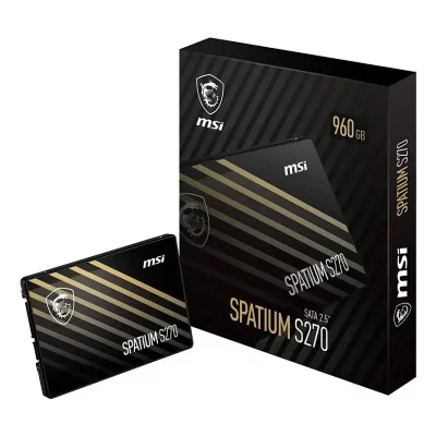 MSI Disque dur  spatium m260 interne ssd 960 gb S270 SATA 2.5 960GB