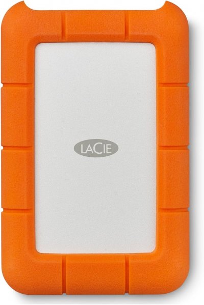 LACIE Disque dur portable  Rugged 5 To USB-C Orange