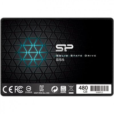 SILICON POWER Disque dur  S55 2.5 SSD 480 GB 7 mm Sata III 