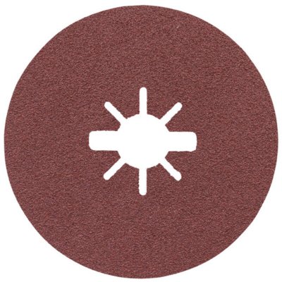 BOSCH Disque fibre  R444 Expert pour M&eacute;tal X-LOCK 115 x 22,23 mm K 60