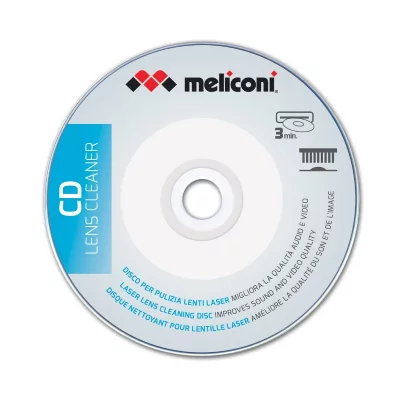 MELICONI Disque nettoyant pour lecteur CD 