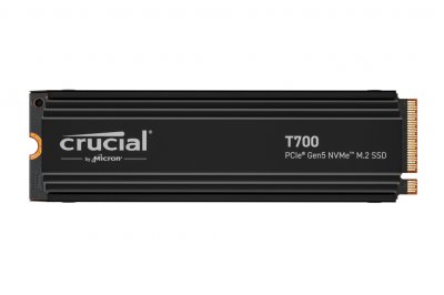 CRUCIAL Disque SSD  1To M.2 NVMe Gen5 - CT1000T700SSD5 - T700 rad