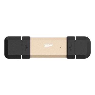SILICON POWER Disque SSD - - DS72 - 250 Go - USB 3.2 - Chiffrement AES 256 bits