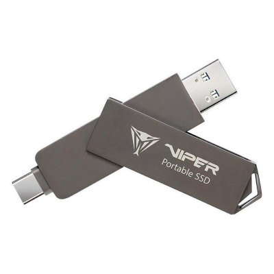 PATRIOT Disque Ssd Externe 1 To Pvp30 Duo Compact 1000/1000 Mo/s Usb 3.2 Usb-c