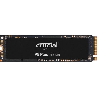 CRUCIAL Disque SSD interne  P5 Plus M.2 NVMe 500 Go Noir 