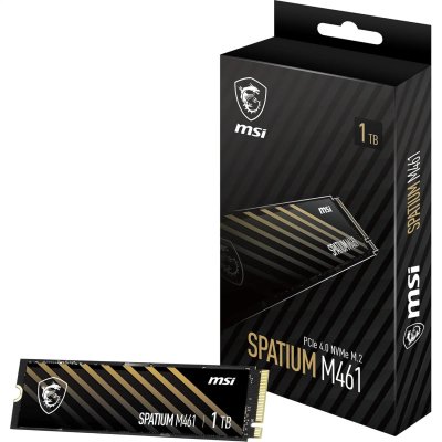 Disque SSD MSI 1To M.2 NVMe Gen4 - SPATIUM M450 V1 