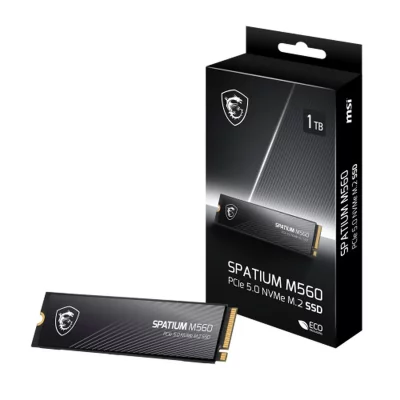 MSI Disque SSD >   Disque SSD  1To M.2 NVMe Gen5 - SPATIUM M560 