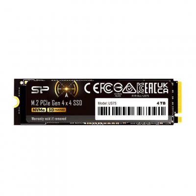 SILICON POWER Disque SSD  US75 4TB M.2 PCIe NVMe (SP04KGBP44US7505)