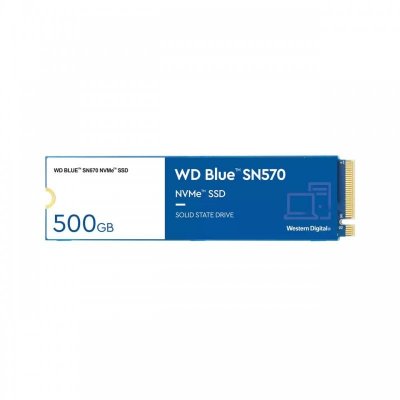 WESTERN DIGITAL Disque SSD WD 500Go BLUE SN570 M.2 NVMe - WDS500G3B0C