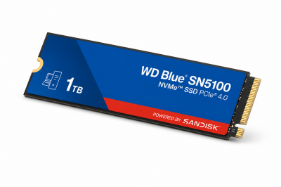 WD Disque SSD >   Disque SSD  1TB NVMe Gen4 - SN5100 Blue BULK
