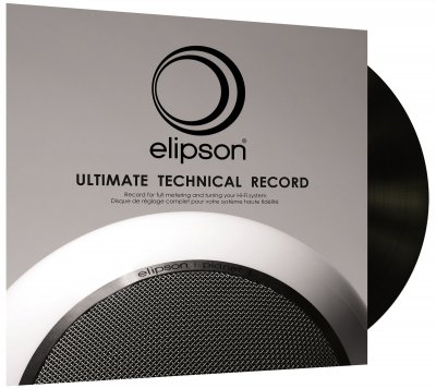 ELIPSON Disque Vinyle de R&eacute;glage  Ultimate Technical Record - Accessoires pour vinyle