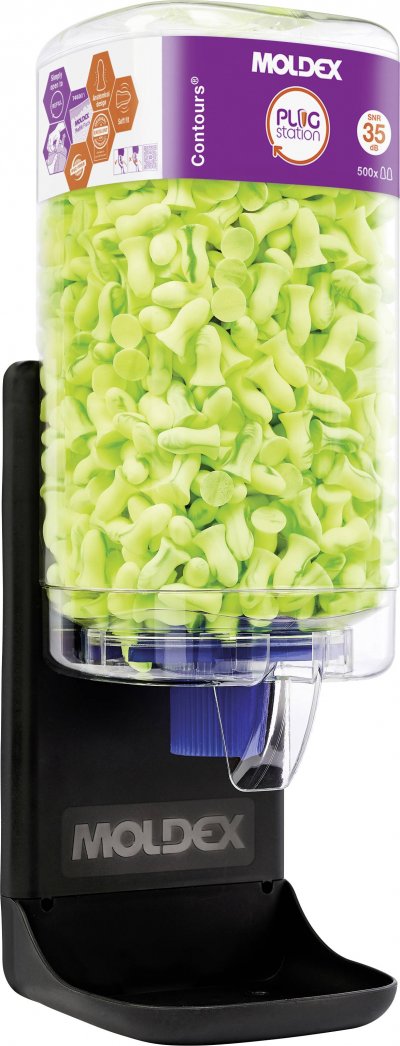 MOLDEX Distributeur de bouchons doreille 35 dB  Contours 745001 500 paires