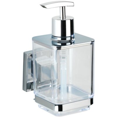 WENKO Distributeur de savon en acier inox Quadro