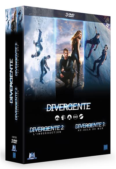 Divergente La trilogie Coffret DVD